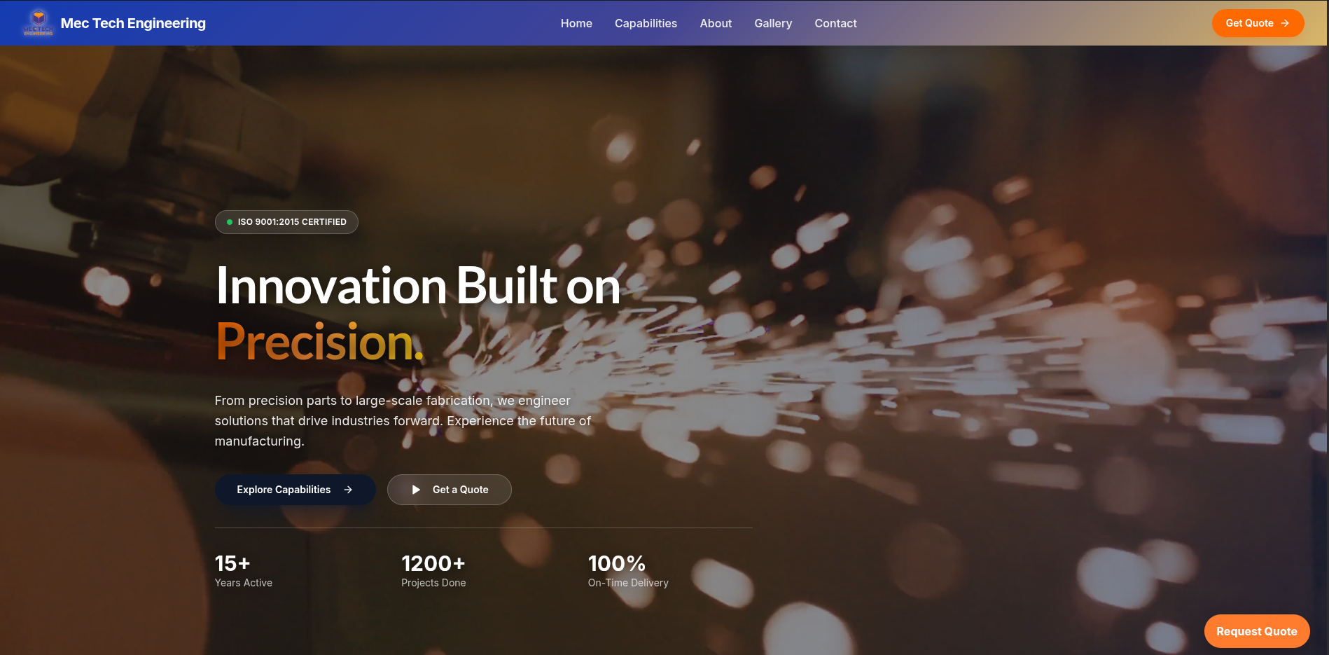 MecTech Engineering Website